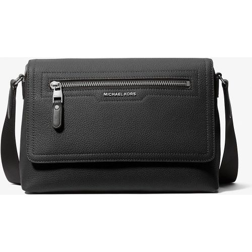 MK Petite besace Hudson en cuir grainé - Michael Kors - Michael Kors Mens - Modalova