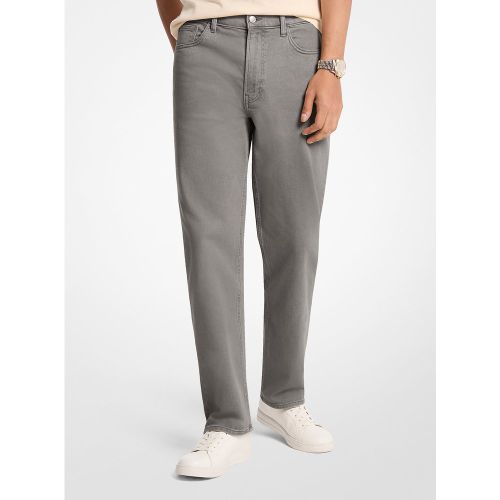 MK Jean Finn en denim extensible à coupe droite - Michael Kors - Michael Kors Mens - Modalova