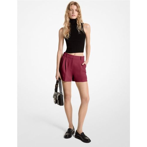MK Short plissé en crêpe - Michael Kors - MICHAEL Michael Kors - Modalova
