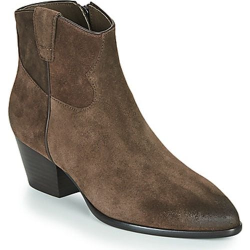 HOUSTON women's Low Ankle Boots in - Ash - Modalova