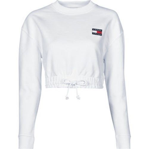 TJW SUPER CROPPED BADGE CREW women's Sweatshirt in - Tommy Jeans - Modalova