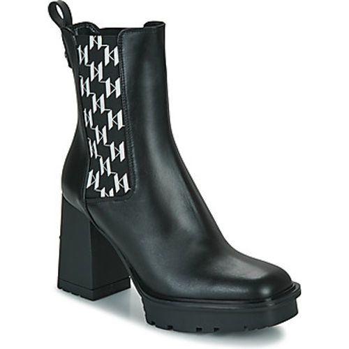 VOYAGE VI Monogram Gore Boot women's Low Ankle Boots in - Karl Lagerfeld - Modalova