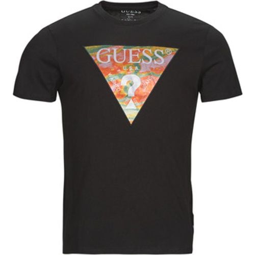 SS BSC ABSTRACT TRI LOGO TEE men's T shirt in - Guess - Modalova