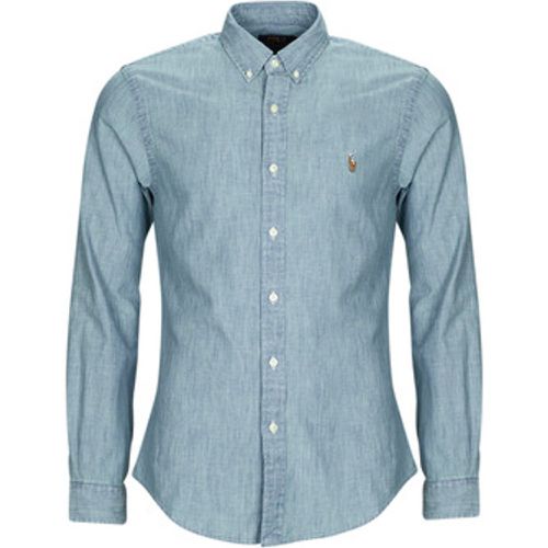 CHEMISE COUPE SLIM EN DENIM men's Long sleeved Shirt in - Polo Ralph Lauren - Modalova