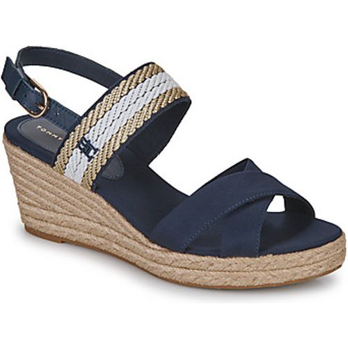 GOLDEN WEBBING MID WEDGE women's Sandals in - Tommy Hilfiger - Modalova