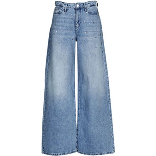 EMBELLISHED WIDE LEG DENIM women's Flare / wide jeans in - Karl Lagerfeld - Modalova