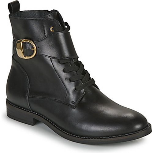 MY01-CUIR-NOIR women's Mid Boots in - Myma - Modalova