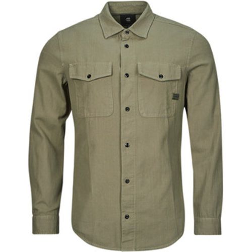 Marine slim shirt ls men's Long sleeved Shirt in - G-Star Raw - Modalova