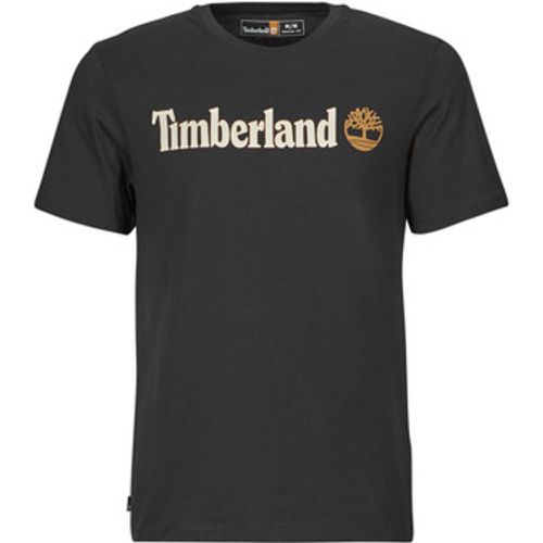 Linear Logo Short Sleeve Tee men's T shirt in - Timberland - Modalova