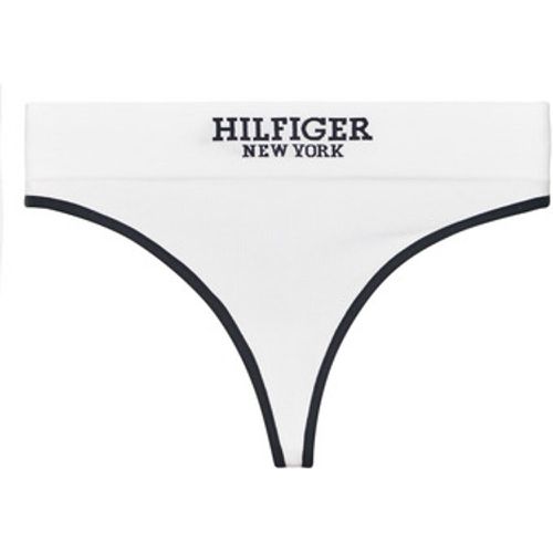 TH MONOTYPE RIB women's Tanga briefs in - Tommy Hilfiger - Modalova