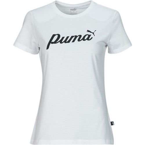 ESS+ BLOSSOM SCRIPT TEE women's T shirt in - Puma - Modalova