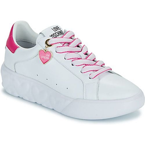 FUXIA HEART+GOLD women's Shoes (Trainers) in - Love Moschino - Modalova