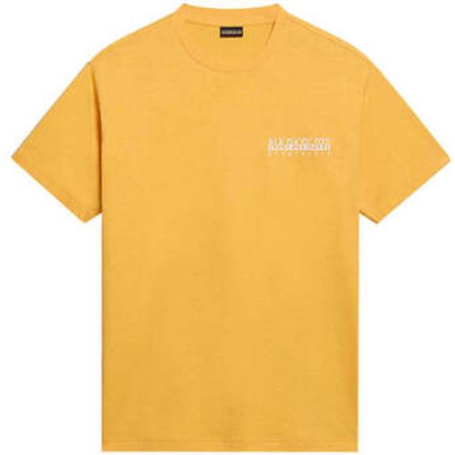 S Boyd T-Shirt Yellow Kumquat men's in - Napapijri - Modalova