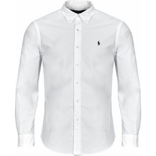 CHEMISE DROITE CUSTOM EN OXFORD LEGER men's Long sleeved Shirt in - Polo Ralph Lauren - Modalova