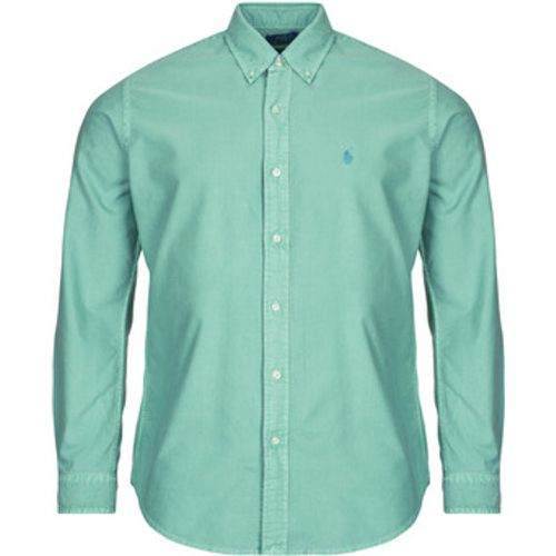 CHEMISE DROITE CUSTOM EN OXFORD LEGER men's Long sleeved Shirt in - Polo Ralph Lauren - Modalova