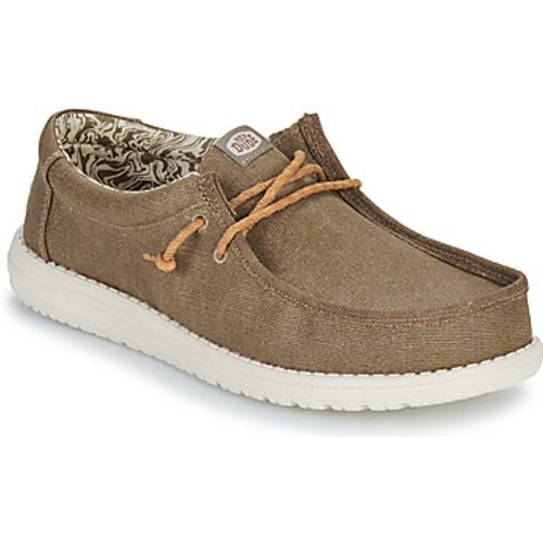 Wally Waxed Canvas men's Slip-ons (Shoes) in - HEYDUDE - Modalova