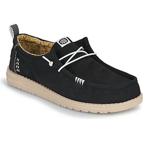 Wally Hickory Denim men's Slip-ons (Shoes) in - HEYDUDE - Modalova