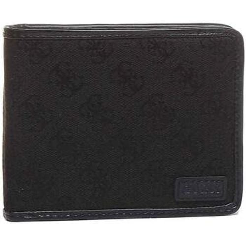 Dan Logo Men's Flat Billfold Leather Wallet men's Purse wallet in - Guess - Modalova