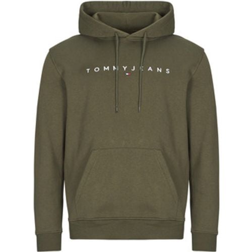 TJM REG LINEAR LOGO HOODIE EXT men's Sweatshirt in - Tommy Jeans - Modalova