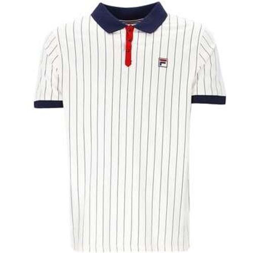 BB1 Classic Striped Polo Shirt / Navy/ Red men's in - Fila - Modalova