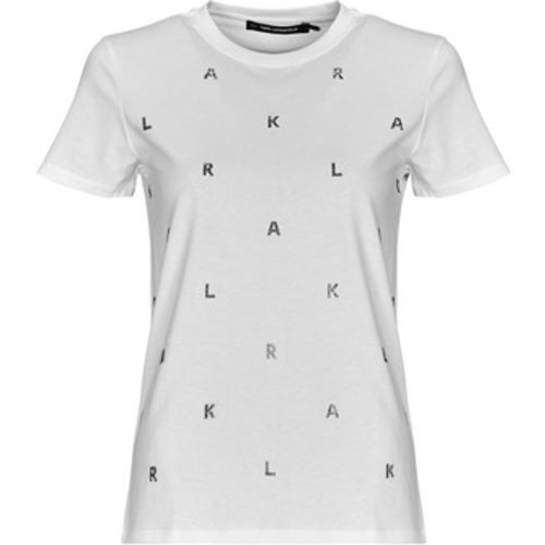 RHINESTONE KARL T-SHIRT women's T shirt in - Karl Lagerfeld - Modalova