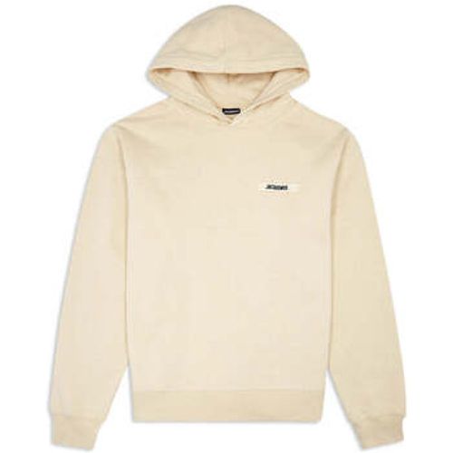 Men's Beige Le Hoodie Gros Grain Sweatshirt men's in - Jacquemus - Modalova