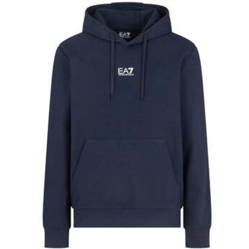 Core Identity Hooded Sweatshirt Armani Blue men's Sweatshirt in - Ea7 Emporio Armani - Modalova