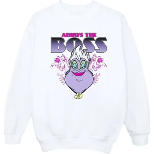The Little Mermaid Mum Is The Boss women's Sweatshirt in - Disney - Modalova