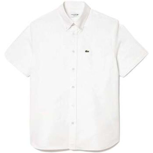 Regular Fit Short Sleeved Oxford Shirt men's Long sleeved Shirt in - Lacoste - Modalova