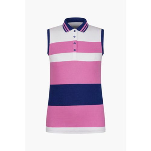Colour Block Sleeveless Polo Shirt women's Vest top in - Enorsia - Modalova