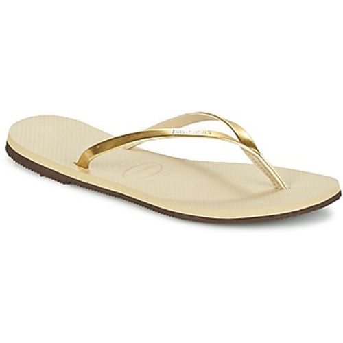 YOU METALLIC women's Flip flops / Sandals (Shoes) in - Havaianas - Modalova