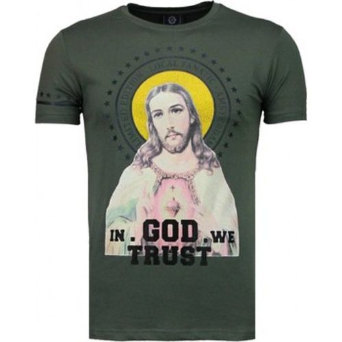 Local Fanatic T-Shirt Jesus Strass - Local Fanatic - Modalova
