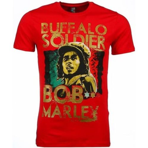 T-Shirt Bob Marley Buffalo Soldier Print - Local Fanatic - Modalova