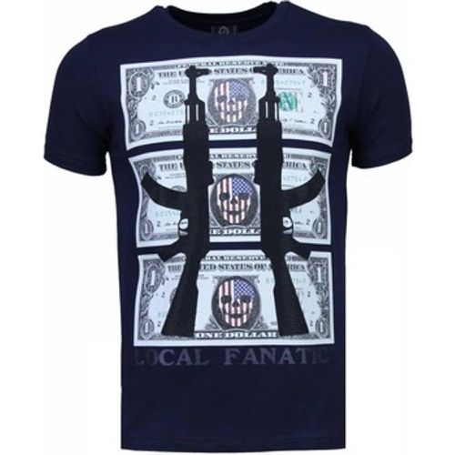 T-Shirt AK Dollar Strass - Local Fanatic - Modalova