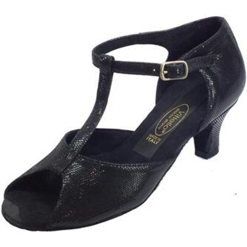 Sandalen Sandalo l.a. satinato nero - Vitiello Dance Shoes - Modalova