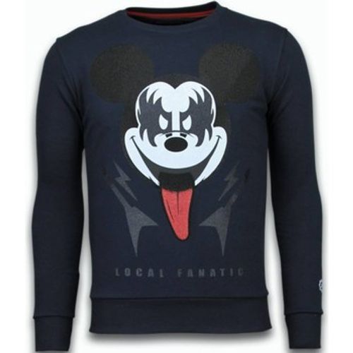 Sweatshirt Kiss My Mickey Strass - Local Fanatic - Modalova