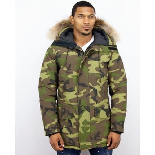 Parkas Jacken Mit Fellkragen Camouflage - Y Chromosome - Modalova