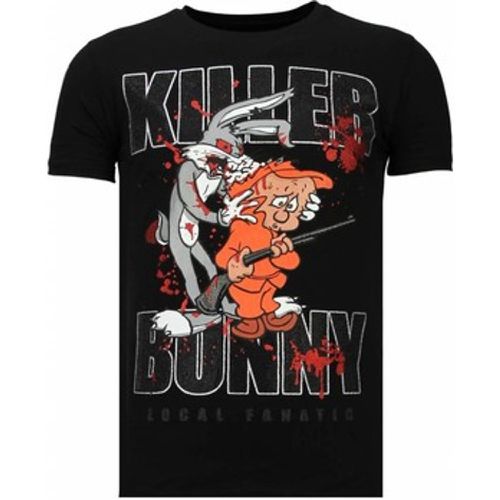 T-Shirt Killer Bunny Strass - Local Fanatic - Modalova