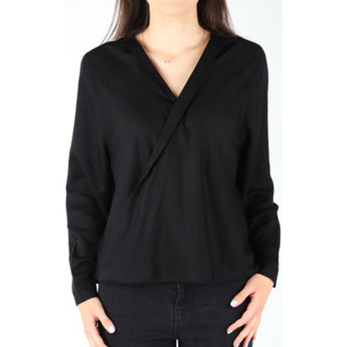 Blusen Damenhemd L/S Wrap Shirt Black W5180BD01 - Wrangler - Modalova