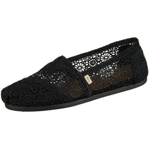 Damenschuhe Slipper Classic 10007853 black black moroccan Crochet 10007853 - TOMS - Modalova