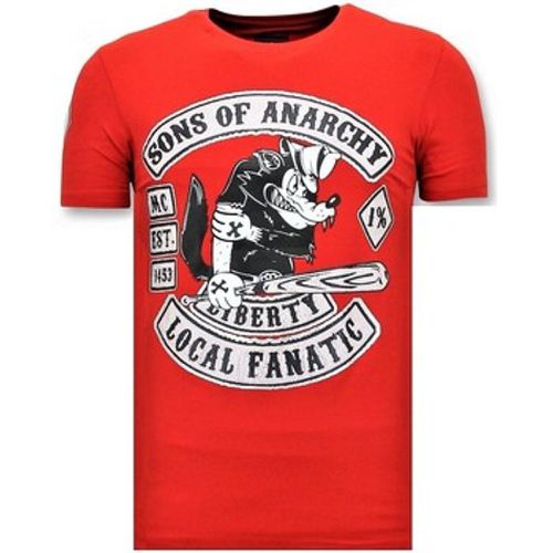 T-Shirt S Sons Of Anarchy MC - Local Fanatic - Modalova