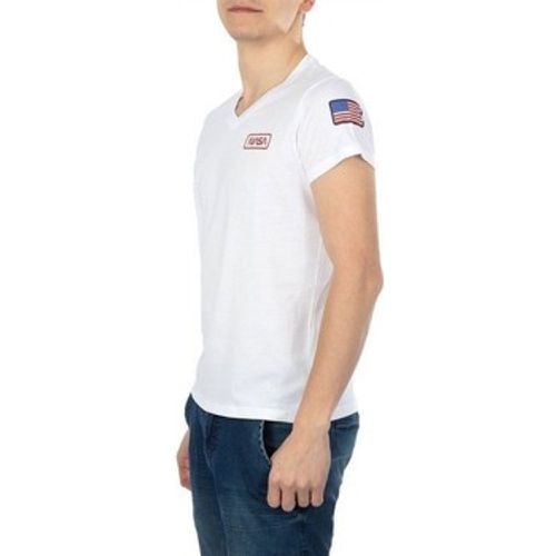 T-Shirts & Poloshirts BASIC FLAG V NECK - NASA - Modalova