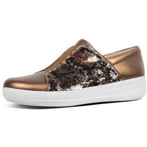 Sneaker NEW ZIP SNEAKER SNAKE PRINT SEQUINS BRONZe - FitFlop - Modalova