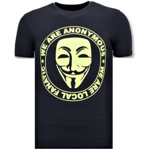 T-Shirt We Are Anonymous - Local Fanatic - Modalova