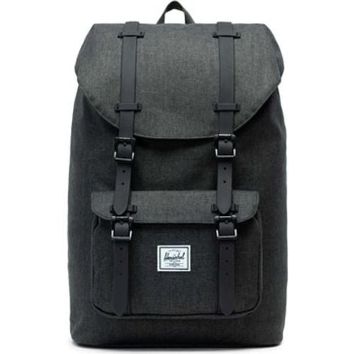 Rucksack Little America Mid-Volume Black Crosshatch/Black - Herschel - Modalova