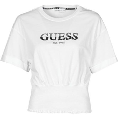Guess T-Shirt SS WINIFRED CROP TOP - Guess - Modalova