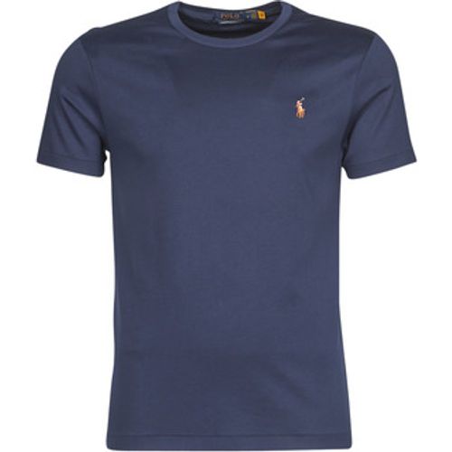 T-Shirt T-SHIRT AJUSTE COL ROND EN PIMA COTON LOGO PONY PLAYER MULTICOLO - Polo Ralph Lauren - Modalova