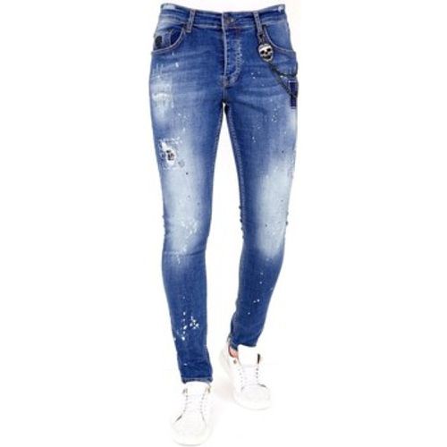 Slim Fit Jeans Slim Jeans Mit Farbspritzer - Lf - Modalova