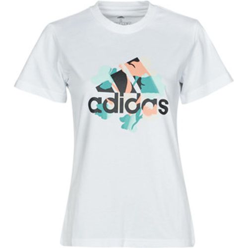 Adidas T-Shirt FLORAL GFX - Adidas - Modalova