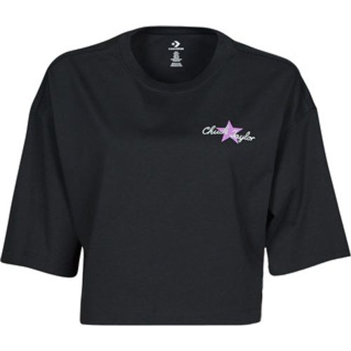 T-Shirt CHUCK INSPIRED HYBRID FLOWER OVERSIZED CROPPED TEE - Converse - Modalova